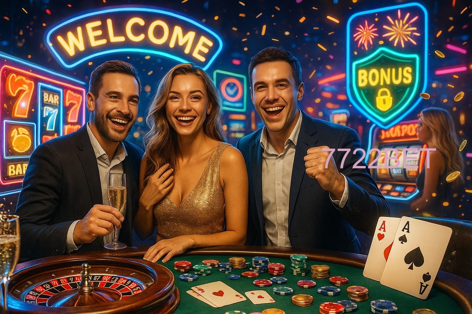 Jogos emocionantes no 7722BET