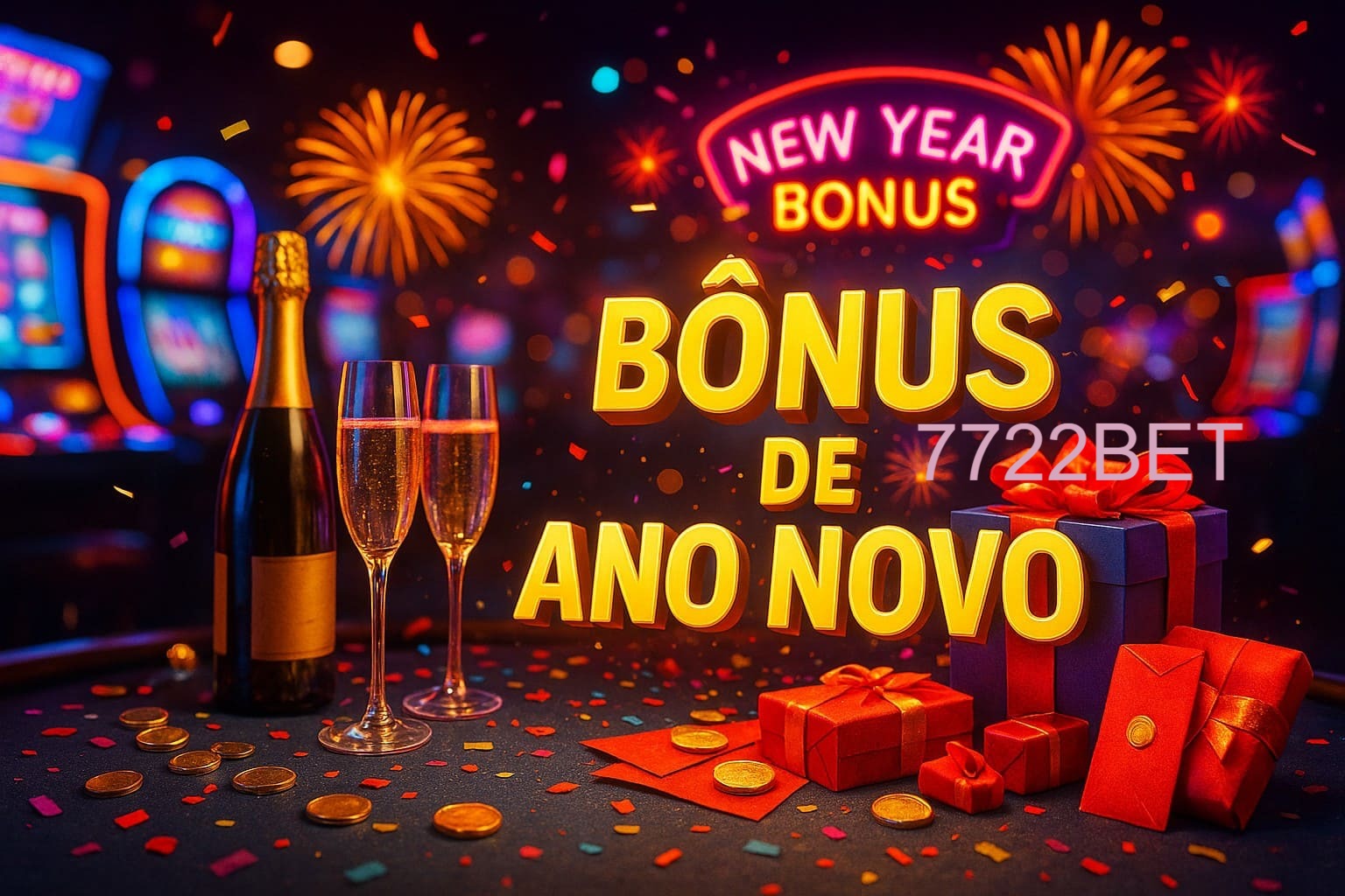 Promoções de Ano Novo no 7722BET